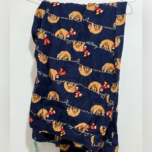 Gently Used Sloth Pajama Pants in XXL